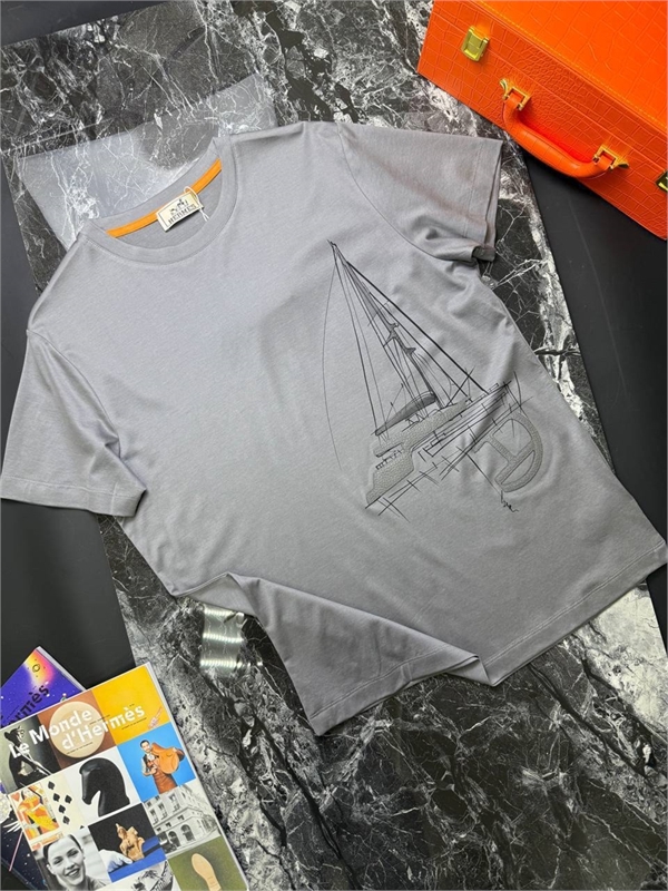 Футболка HERMES 129507 - фото 204542
