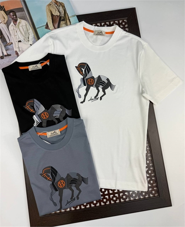 Футболка Hermes 130791 - фото 211536
