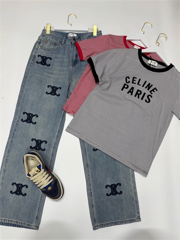 Футболка CELINE 131342 - фото 214626