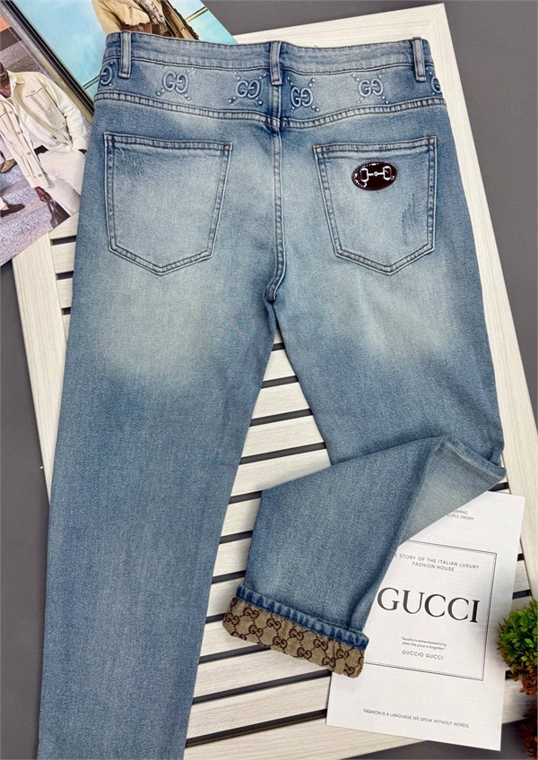 Джинсы GUCCI 131540 - фото 215699