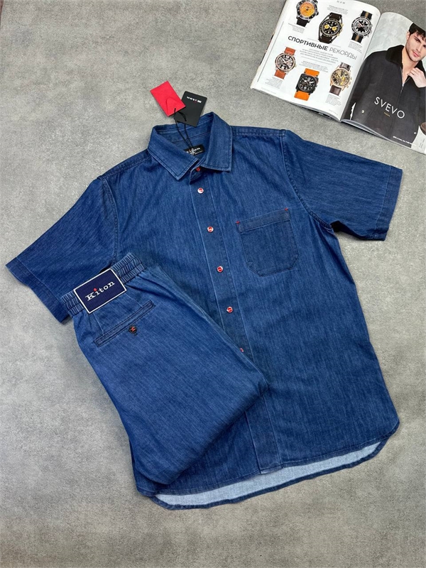 Джинсовый костюм KITON 131854 - фото 217666