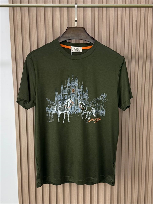 Футболка HERMES 131943 - фото 218059