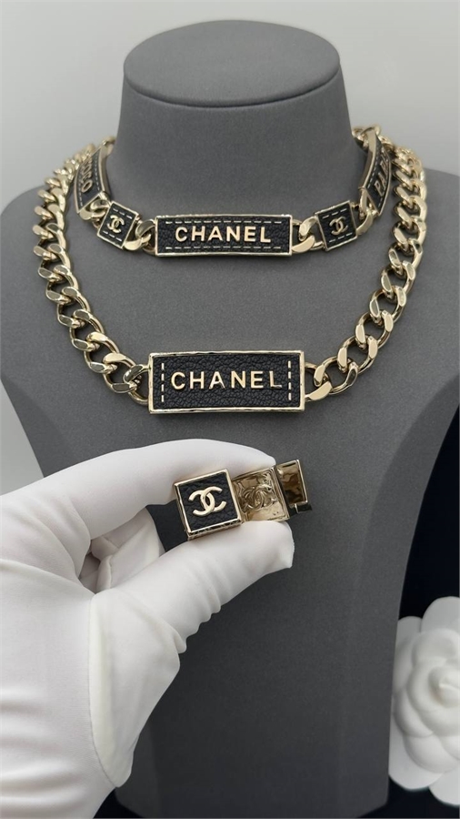 Чокер с одним элементом CHANEL 132392 - фото 220350