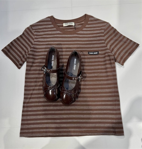 Футболка MIU MIU 133983 - фото 229623