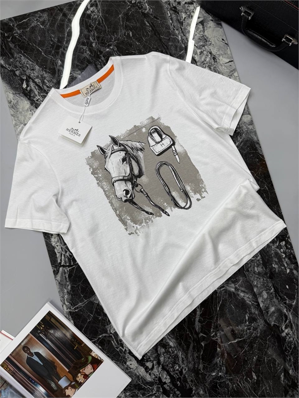 Футболка Hermes 134067 - фото 230279