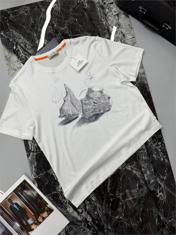 Футболка Hermes 134069 - фото 230293