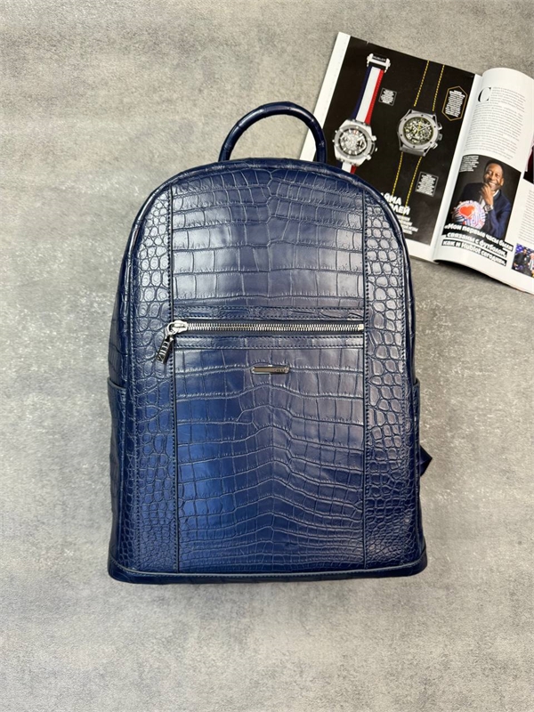 Рюкзак ZILLI из крокодила 134727 - фото 234278