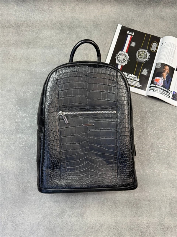 Рюкзак ZILLI из крокодила 134728 - фото 234284