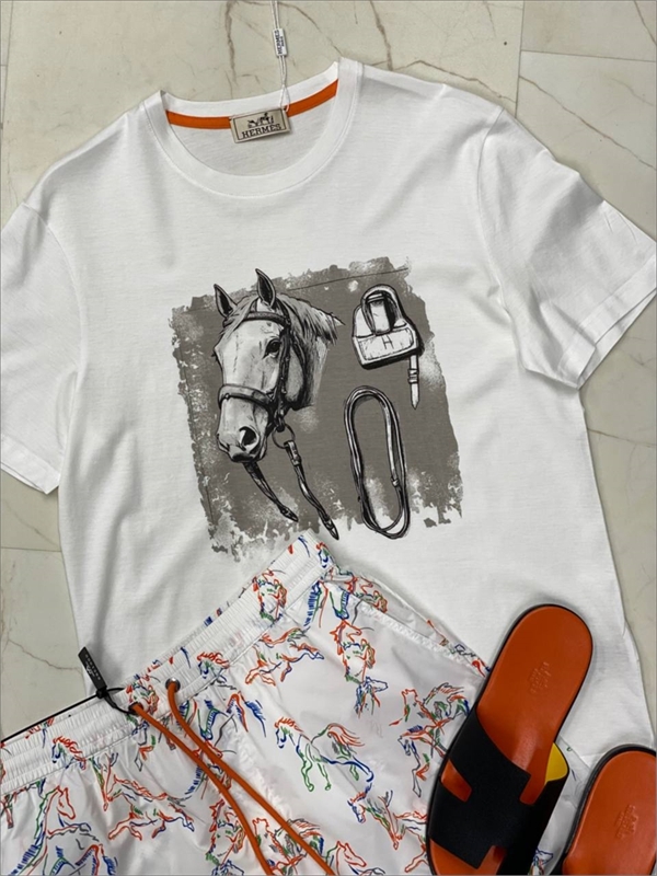 Футболка HERMES 135452 - фото 238498