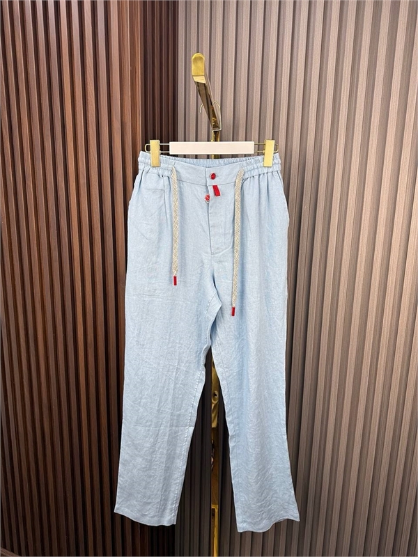 Брюки из льна KITON 136370 - фото 243389