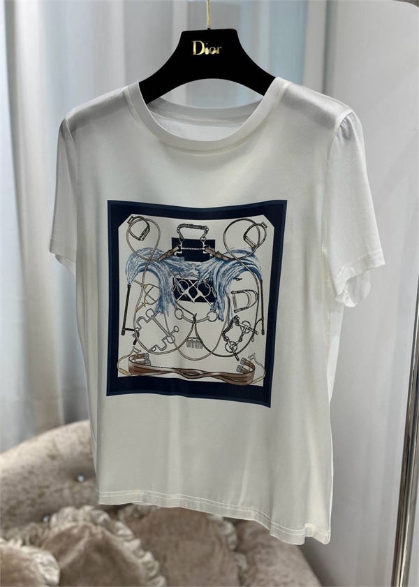 Футболка HERMES 137087 - фото 247395