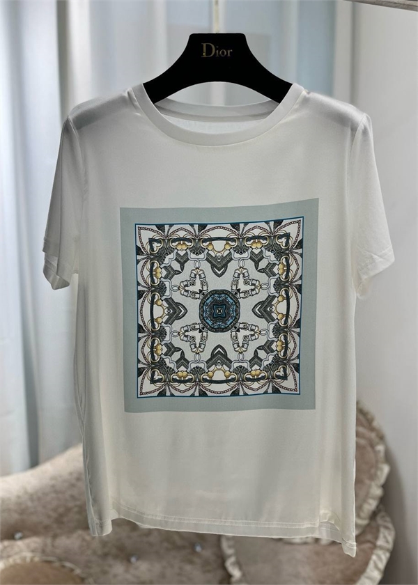 Футболка HERMES 137088 - фото 247401