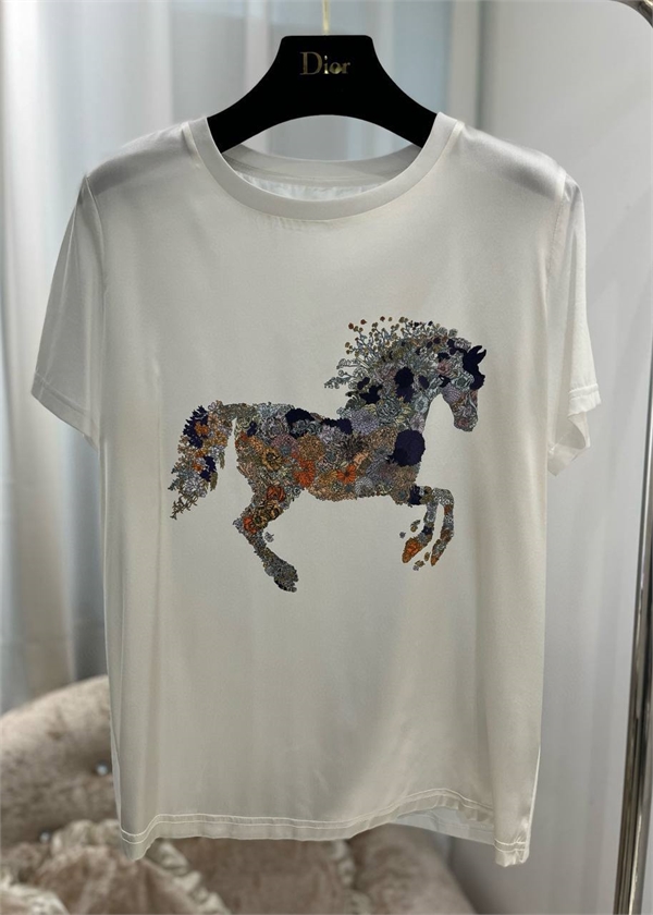 Футболка HERMES 137090 - фото 247413