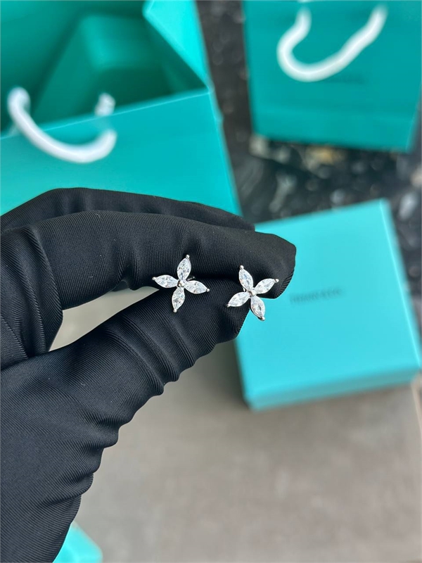 Серьги Tiffany&Co Серебро 925 п 138180 - фото 252662