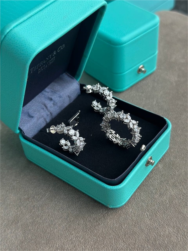 Серьги Tiffany&Co Серебро 925 п 138472 - фото 254314
