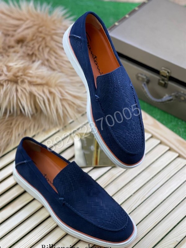 Туфли Лоферы Santoni 18439 - фото 25726