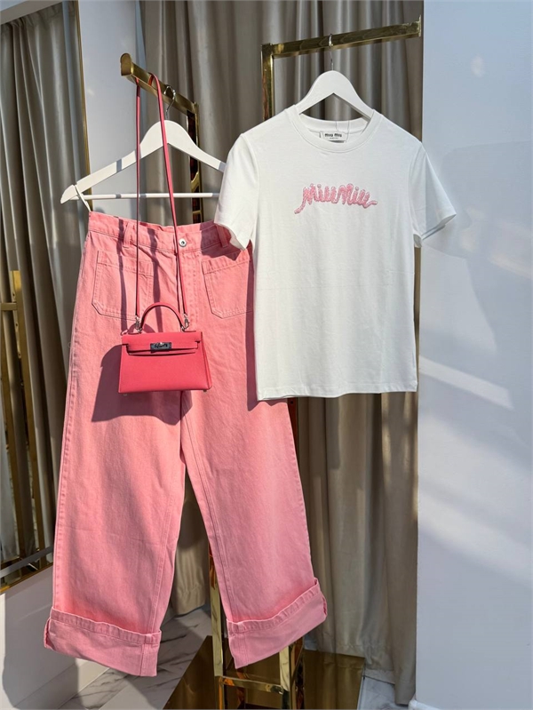 Футболка MIU MIU 139530 - фото 259890