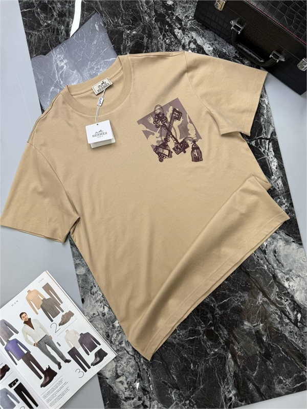 Футболка HERMES 140910 - фото 267036