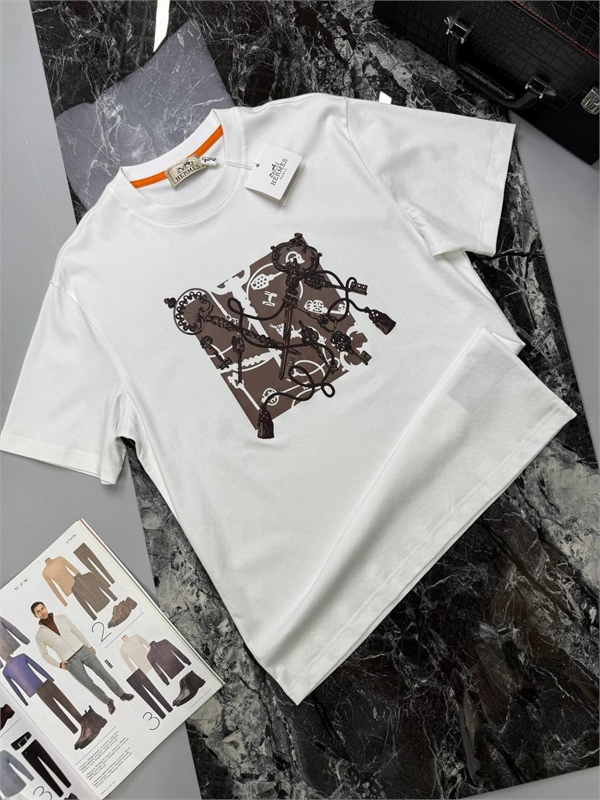 Футболка HERMES 140976 - фото 267344