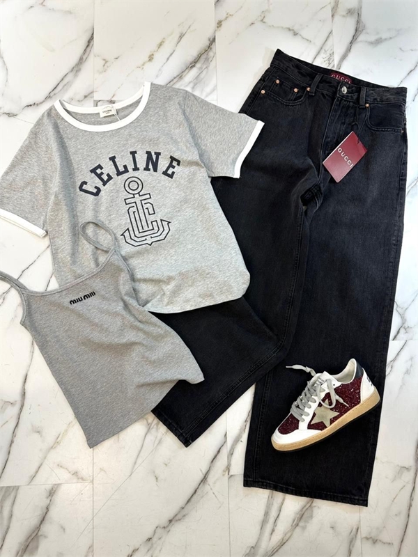 Футболка CELINE 141520 - фото 270550