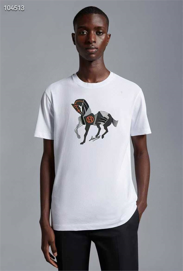 Футболка  HERMES 143852 - фото 279970