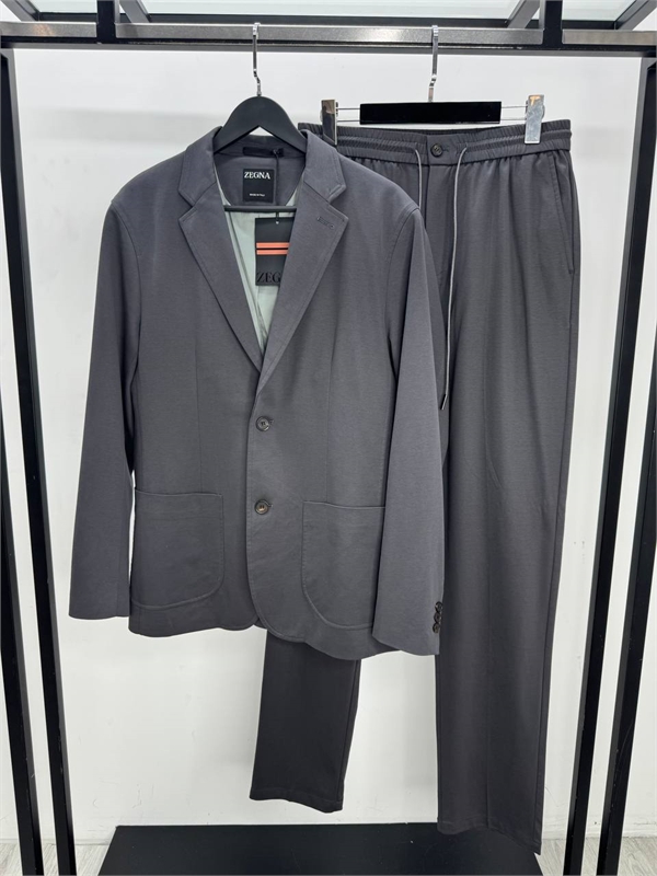 Классический костюм ZEGNA (хлопок, лён) 144275 - фото 281943