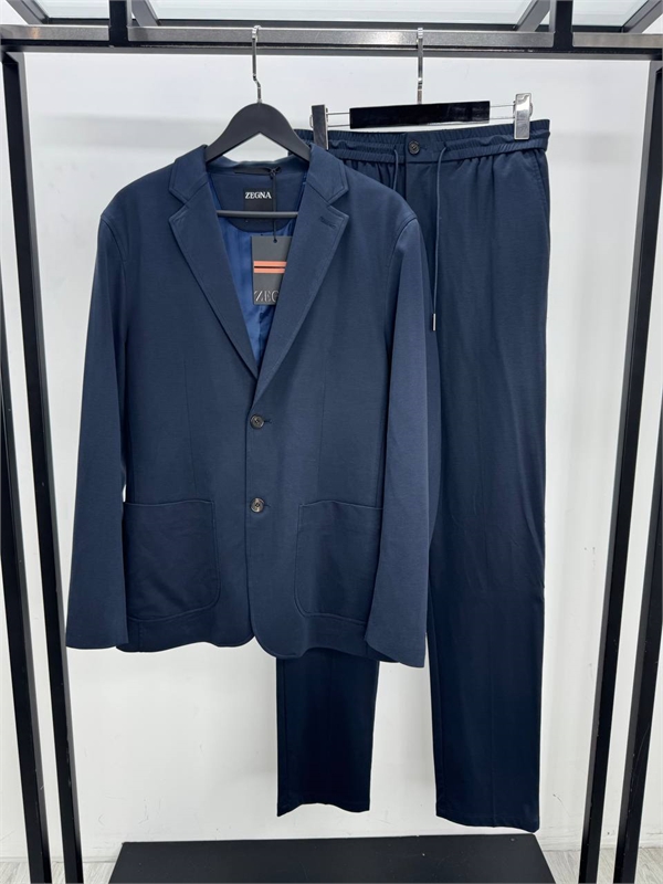 Классический костюм ZEGNA (хлопок, лён) 144276 - фото 281947