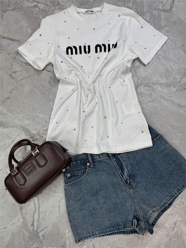 Футболка MIU MIU 144736 - фото 284691