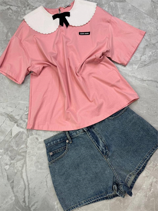 Футболка MIU MIU 144743 - фото 284712