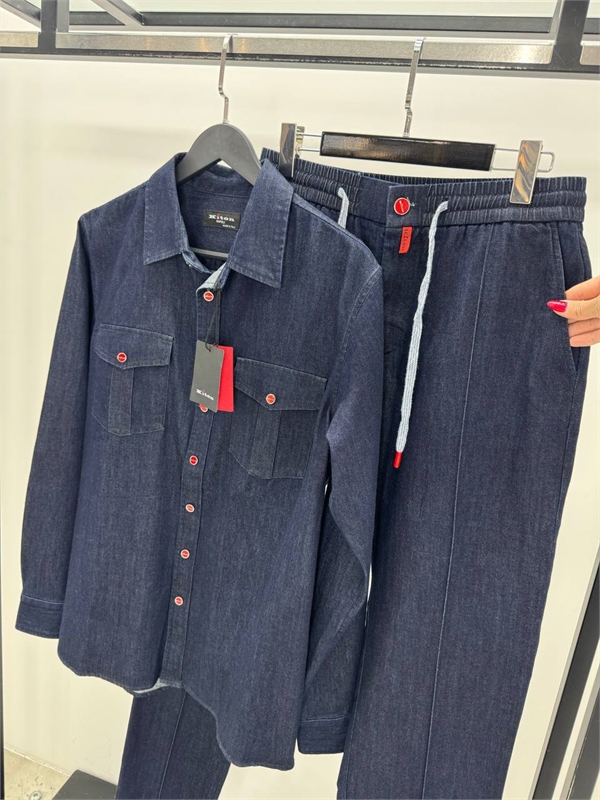 Джинсовый костюм KITON 145022 - фото 286415