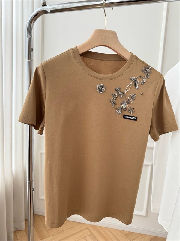 Футболка MIU MIU 145116 - фото 287123