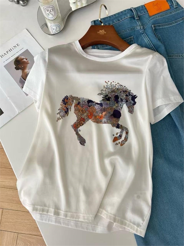 Футболка HERMES 147292 - фото 299531