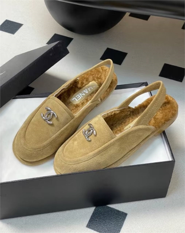 Сандалии на меху CHANEL 147509 - фото 300733