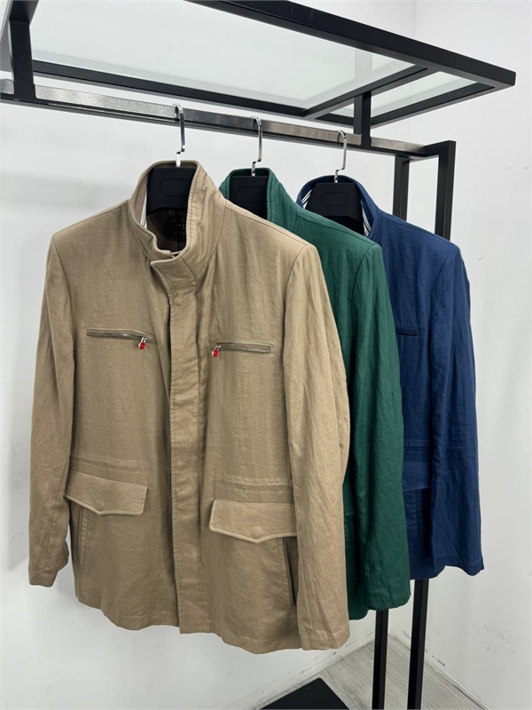Куртка KITON (лен) 147610 - фото 301309