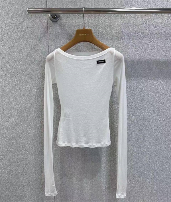 Лонгслив MIU MIU 147793 - фото 302317