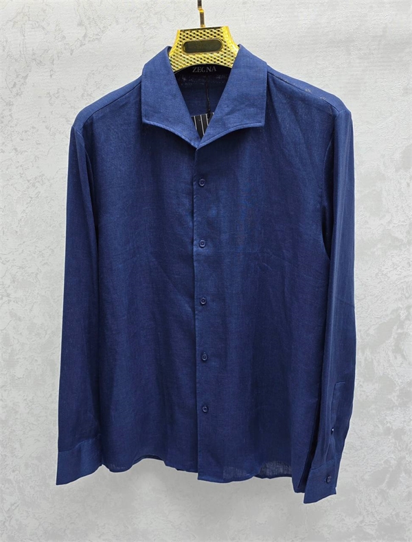 Рубашка ZEGNA (лен) 148400 - фото 306195