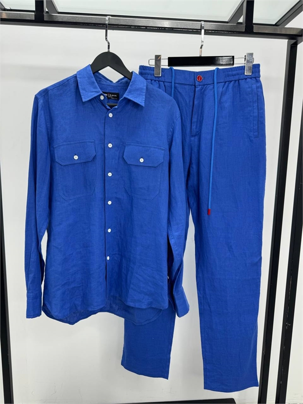 Льняной костюм KITON 149909 - фото 312775