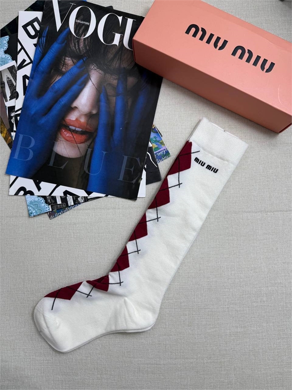 Носки MIU MIU штучно 150246 - фото 314871
