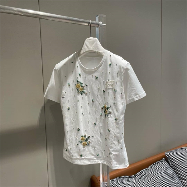 Футболка MIU MIU 150490 - фото 316698