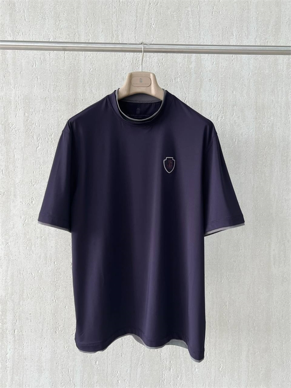 Футболка Brunello cucinelli 150605 - фото 317399
