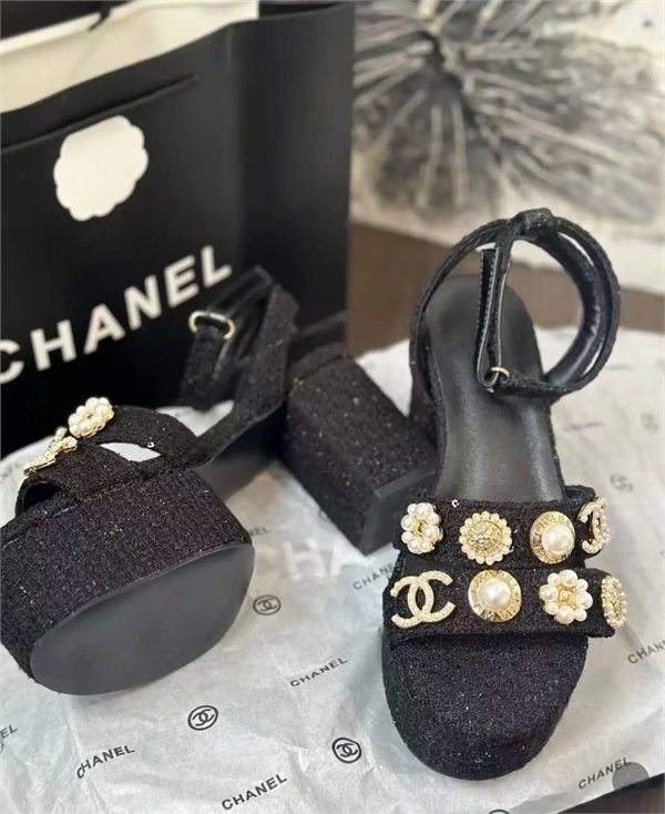 Босоножки CHANEL 150757 - фото 318265