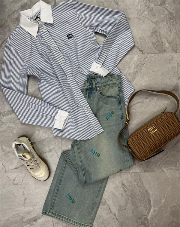 Джинсы MIU MIU 152136 - фото 324895