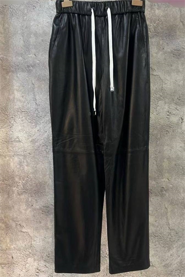 Брюки BRUNELLO CUCINELLI Кожа 152536 - фото 327000