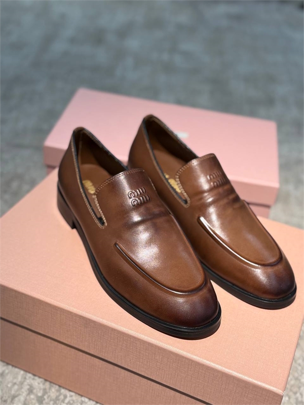 Лоферы MIU MIU 152770 - фото 328611