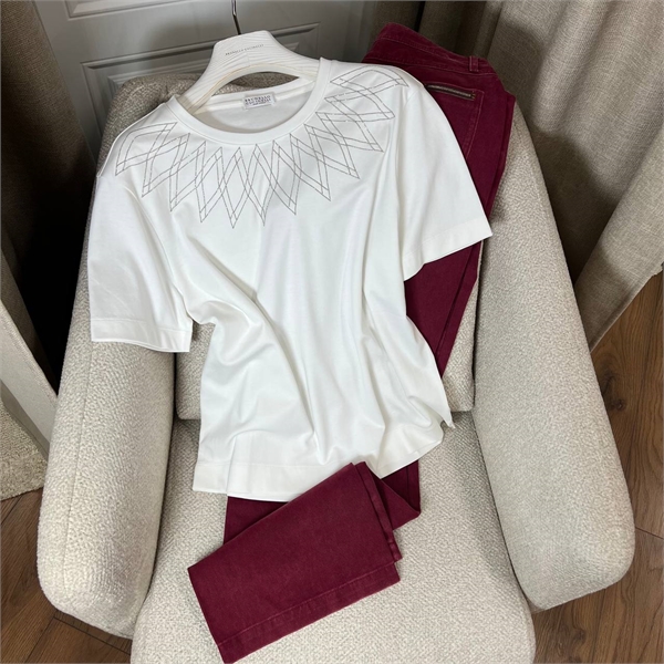 Футболка BRUNELLO CUCINELLI 153148 - фото 330338