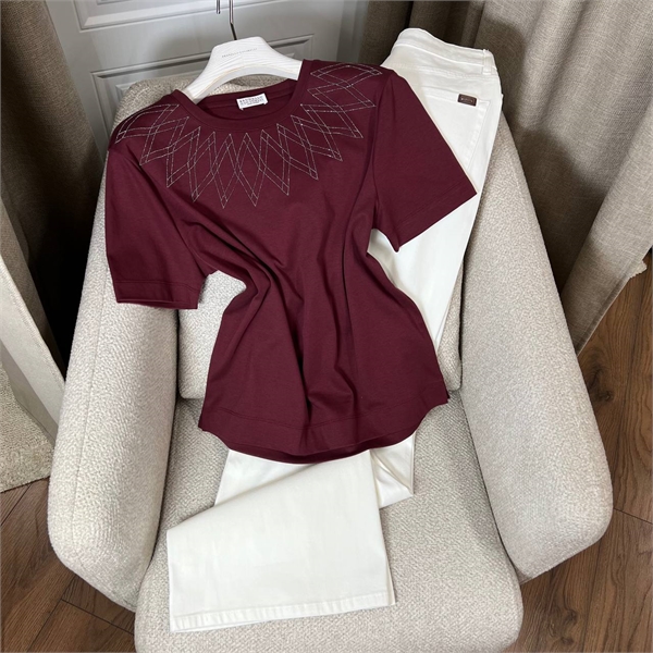 Футболка BRUNELLO CUCINELLI 153149 - фото 330340