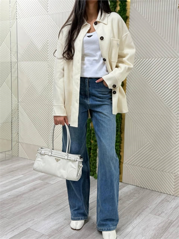 Пальто рубашка PRADA 154373 - фото 337146