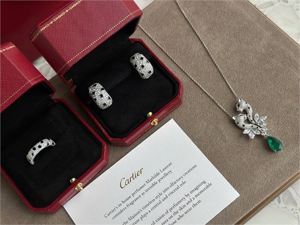Серьги CARTIER Серебро 925 п 154384 - фото 337207