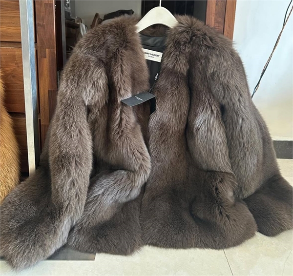 Шуба  YSL 155895 - фото 346717
