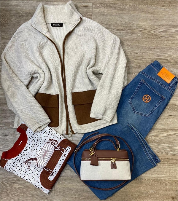 Джинсы HERMES 156085 - фото 347623